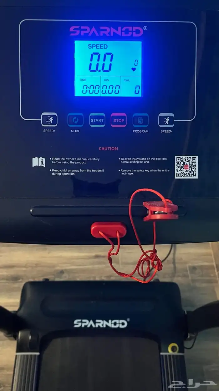 سير رياضي فيه قياس نبضات القلب ونظيف و استعماله قليل 3