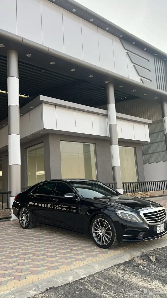 مرسيدس s400 2016 وكاله اسود ملكي 24