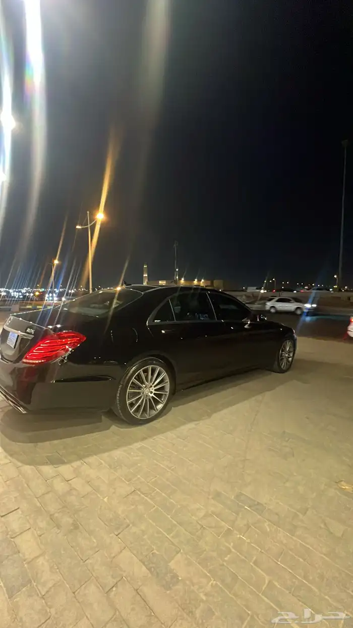 مرسيدس s400 2016 وكاله اسود ملكي 11