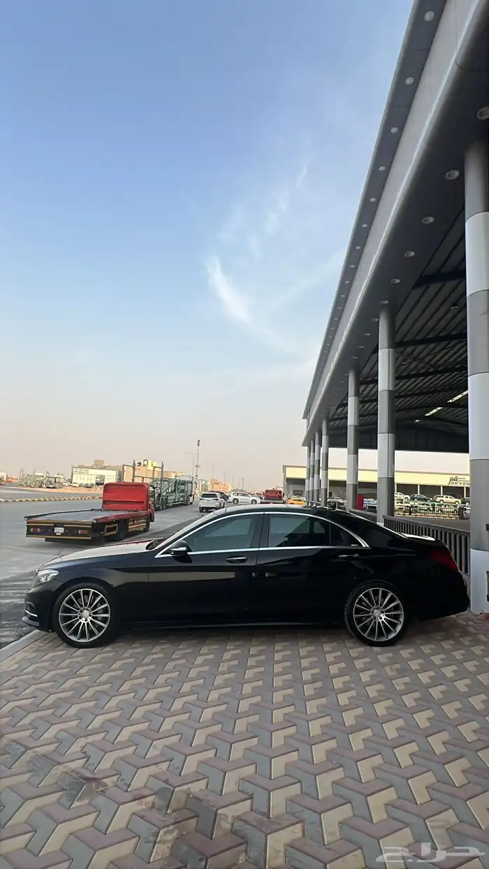 مرسيدس s400 2016 وكاله اسود ملكي 23