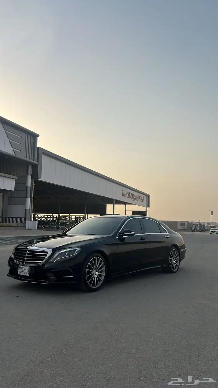 مرسيدس s400 2016 وكاله اسود ملكي 3