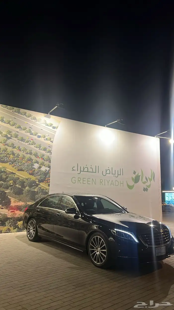 مرسيدس s400 2016 وكاله اسود ملكي 10