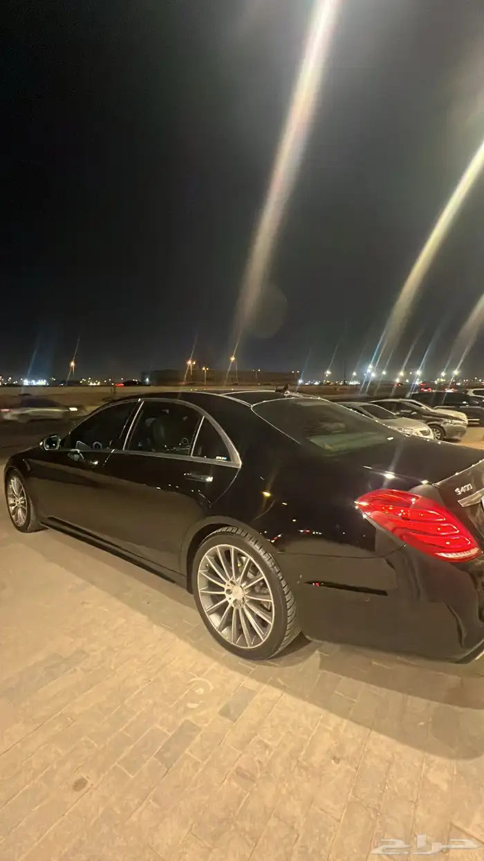 مرسيدس s400 2016 وكاله اسود ملكي 12