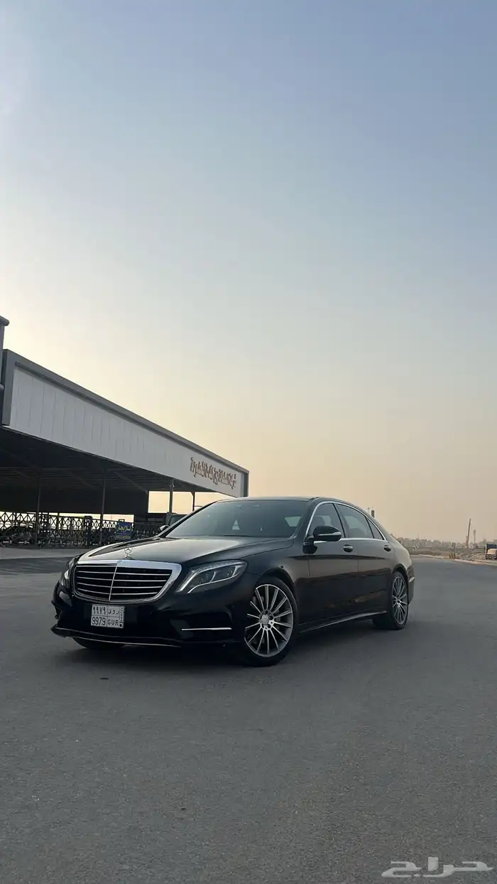 مرسيدس s400 2016 وكاله اسود ملكي 4