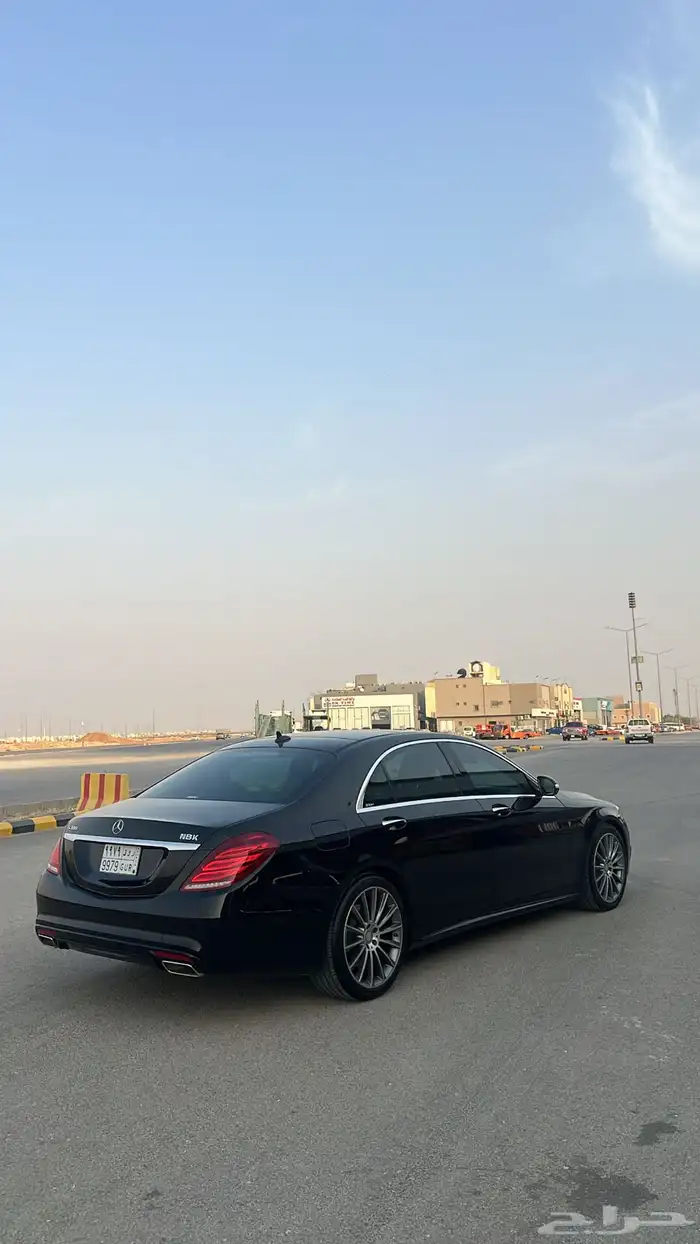 مرسيدس s400 2016 وكاله اسود ملكي 2