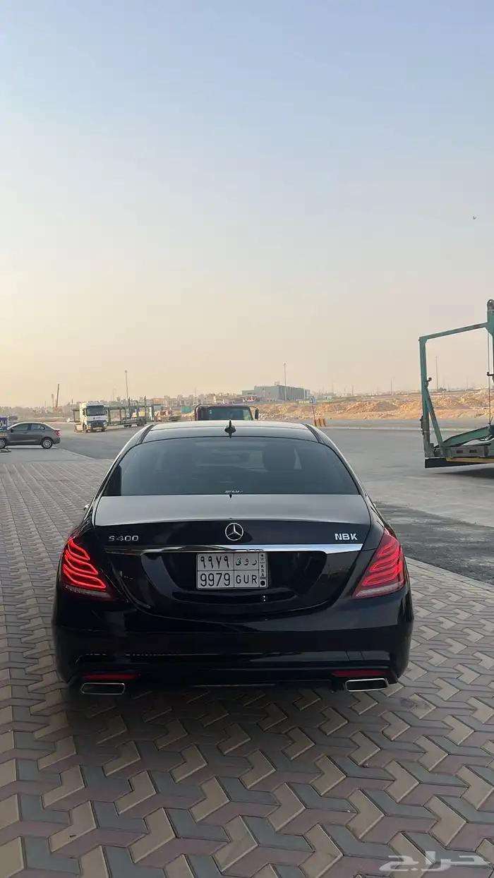 مرسيدس s400 2016 وكاله اسود ملكي 26