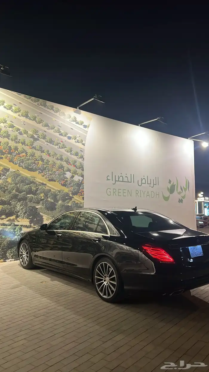مرسيدس s400 2016 وكاله اسود ملكي 14