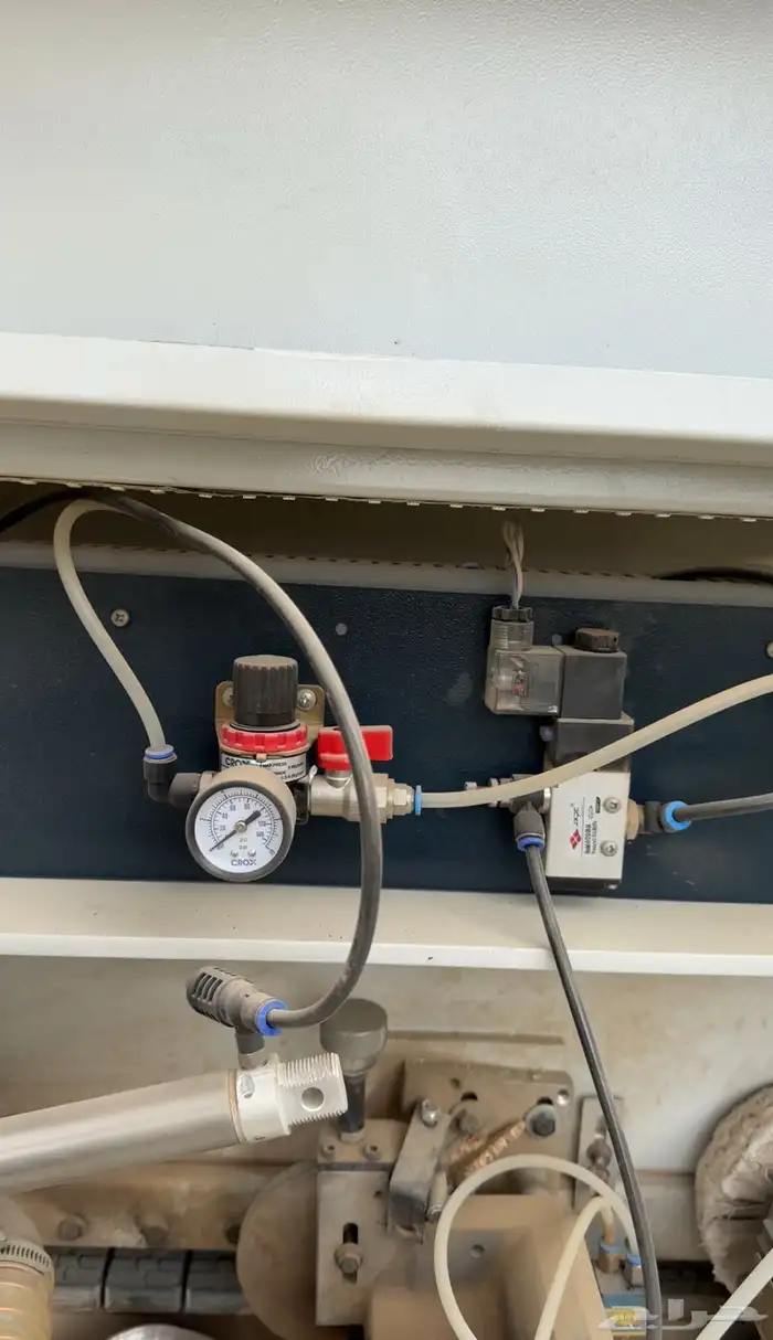 مكينة نجاره لزق شريط 7