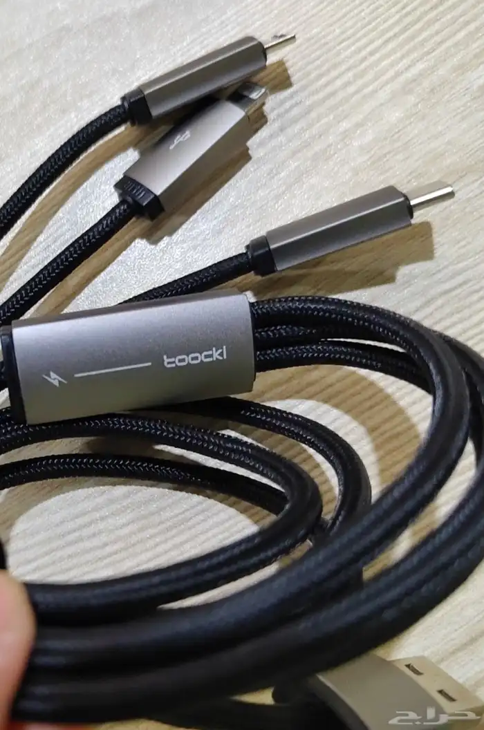 Wholesale   Toocki 3-in-1 Fast Charging Cables 1
