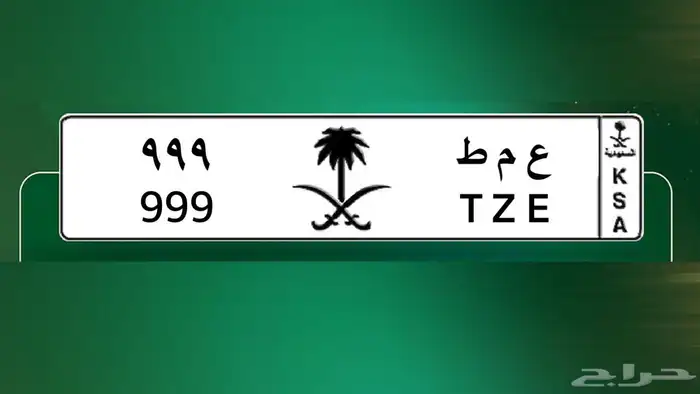 للبيع لوحة خصوصي ع م ط 999 سوم17 الف اوراق جديده 0