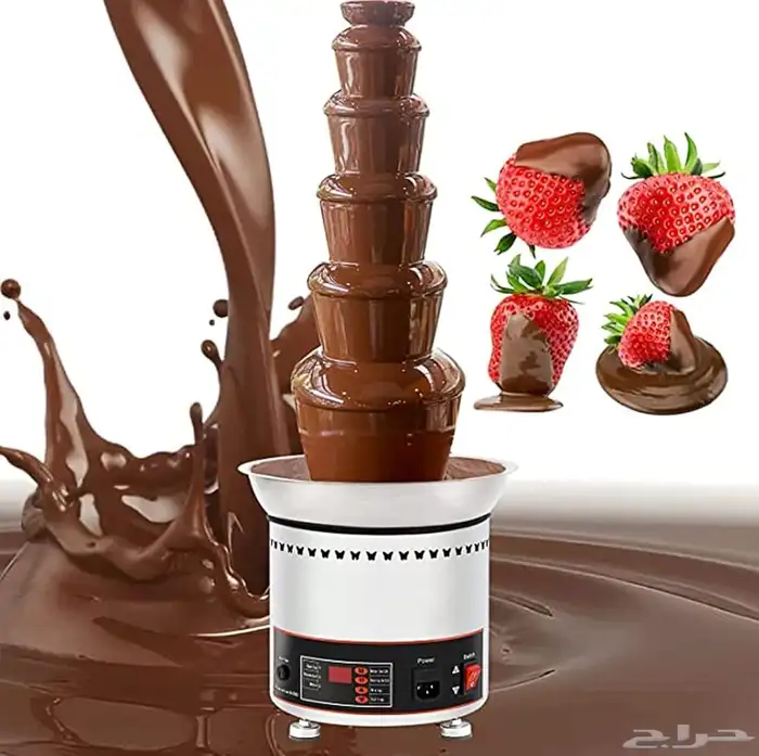 نافورة شوكلاته 7 طبقات 0