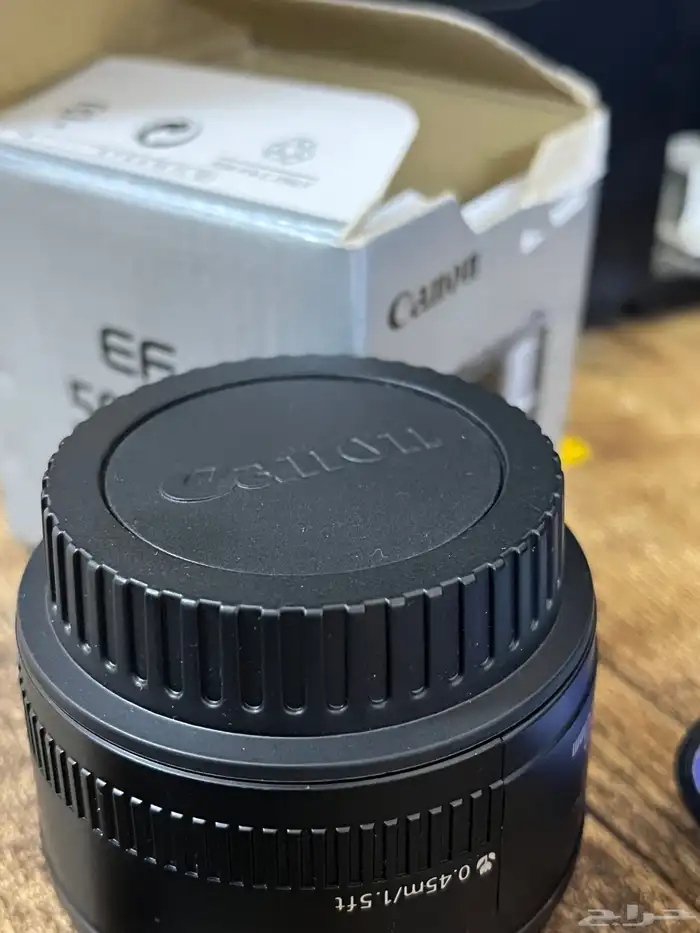 عدسة canon ef 50mm شحن لجميع مدن المملكة 2