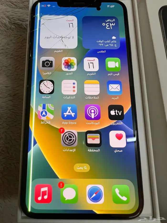 ايفون xs max 64 قيقا ذهبي 1