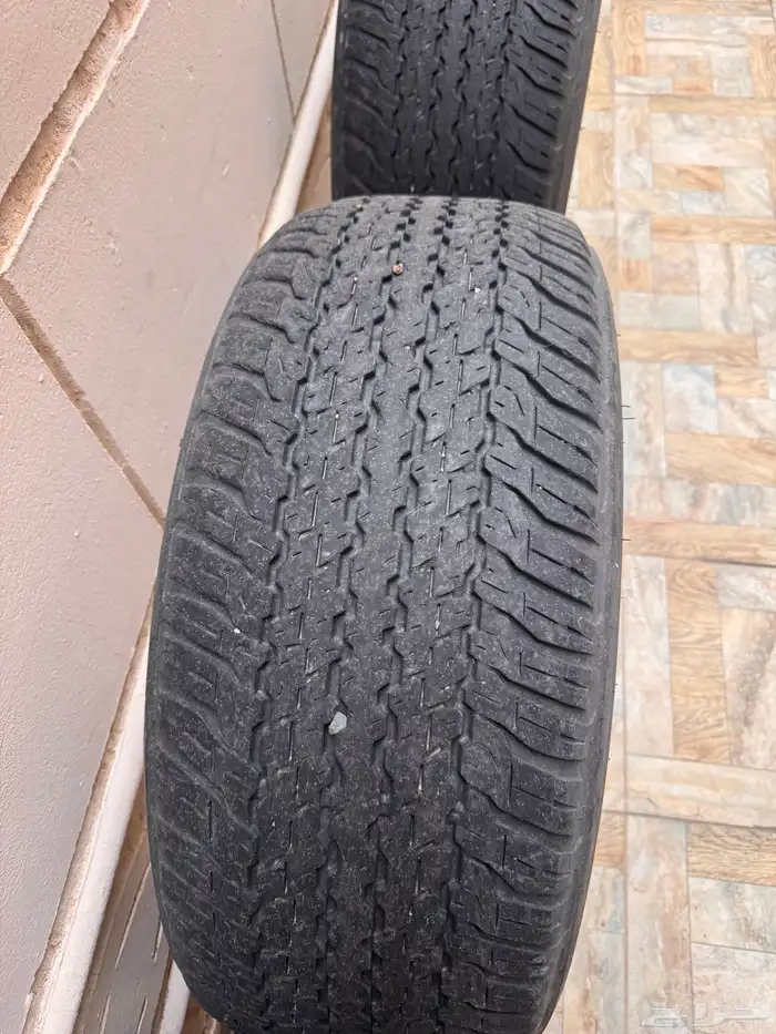 للبيع كفرات دنلوب مقاس 18 10