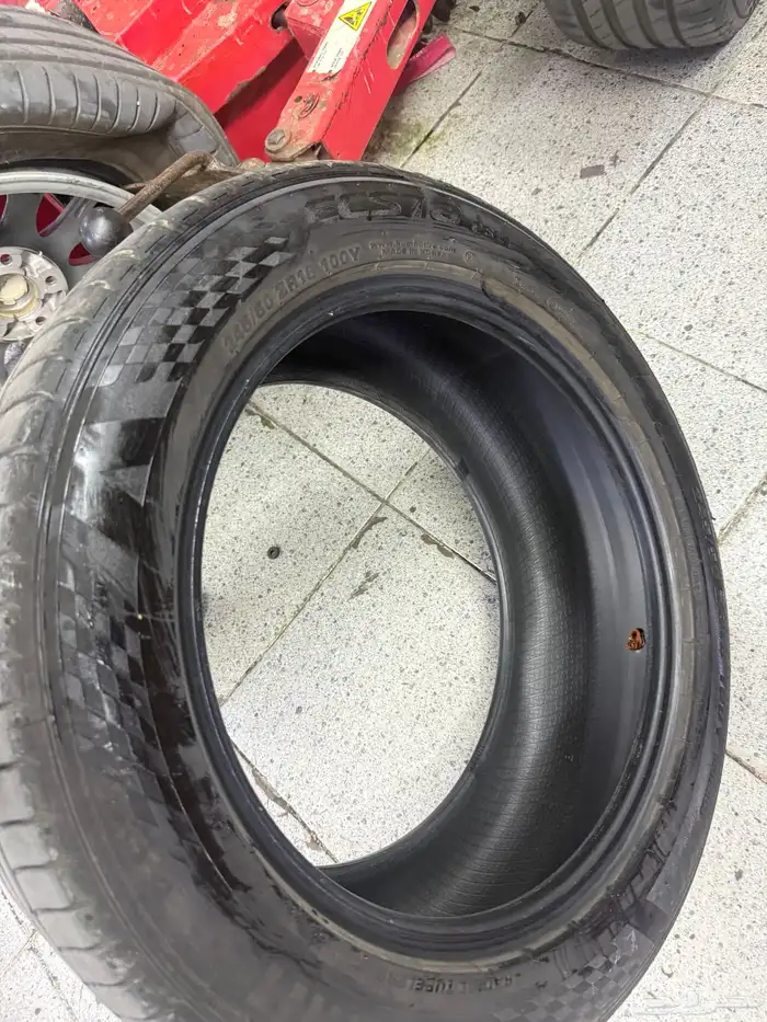 كفرات مستخدمه شبه جديد مقاس 18 1