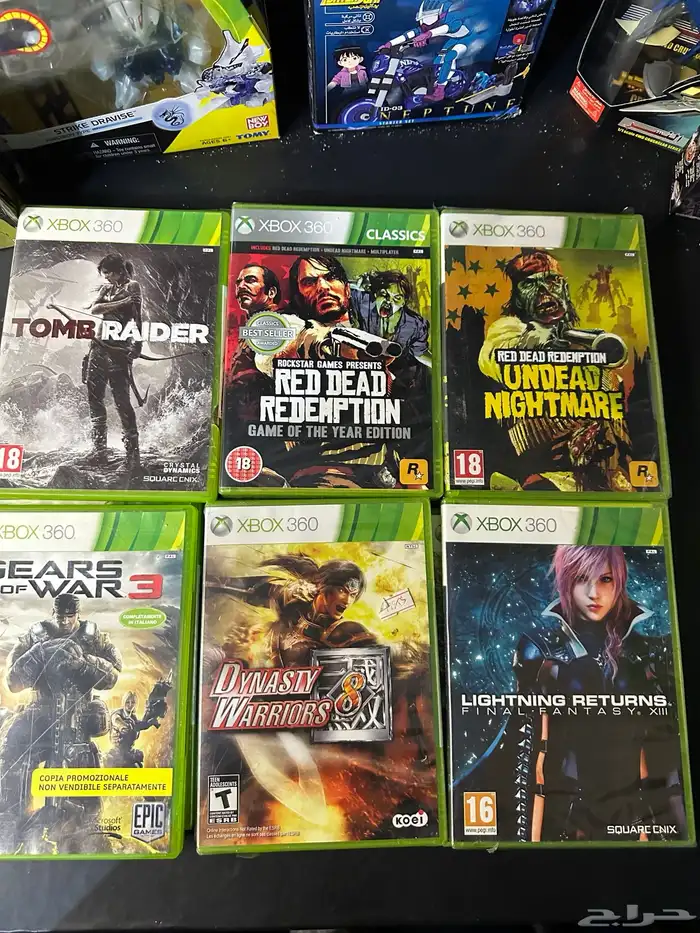 اشرطه xbox one و xbox 360 مباع 0