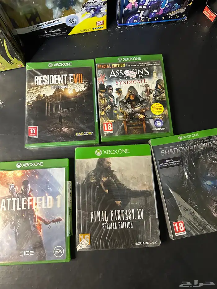 اشرطه xbox one و xbox 360 مباع 1
