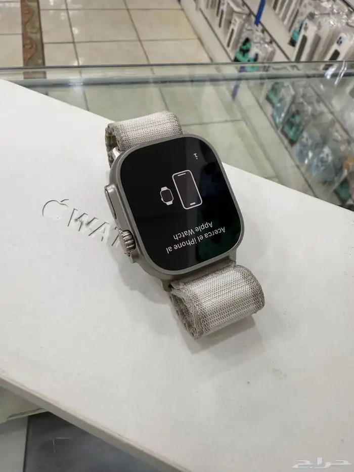 ساعه ابل التراء 2بطارية 100 شبه جديده 0