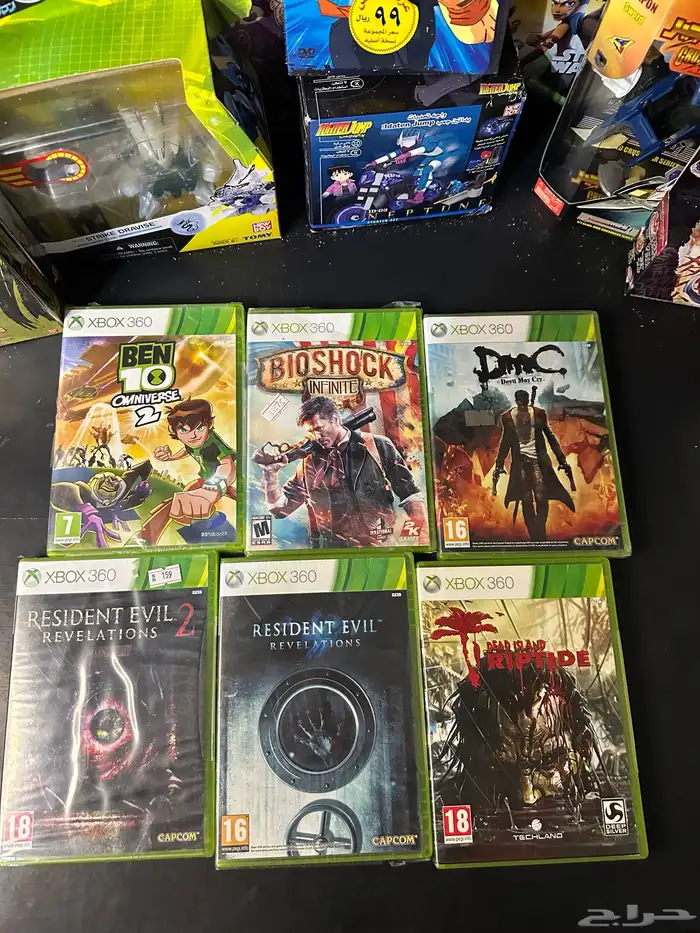 اشرطه xbox one و xbox 360 مباع 2