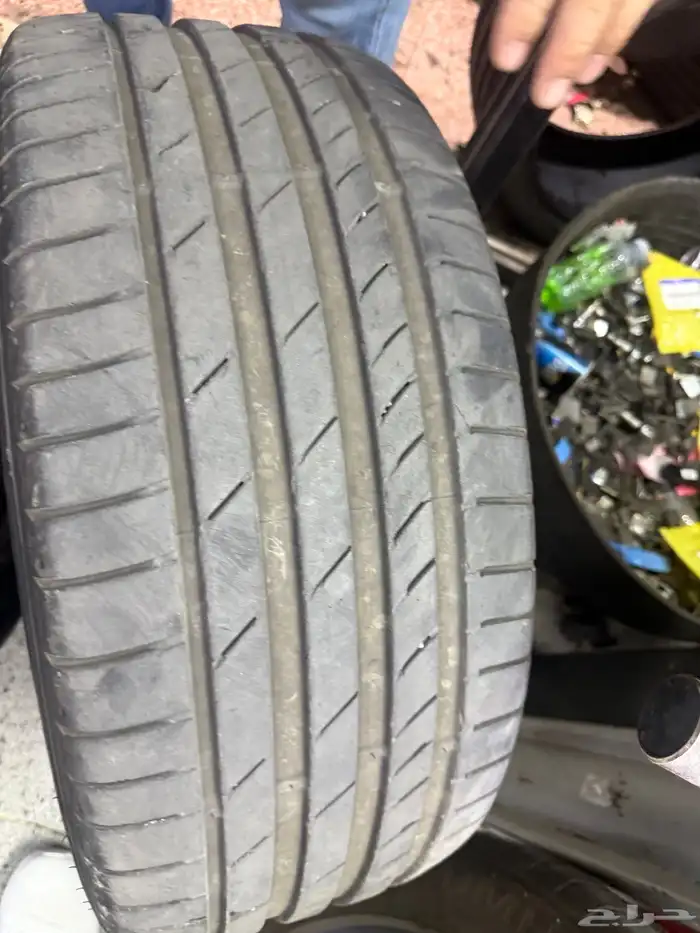 كفرات مستخدمه شبه جديد مقاس 18 2