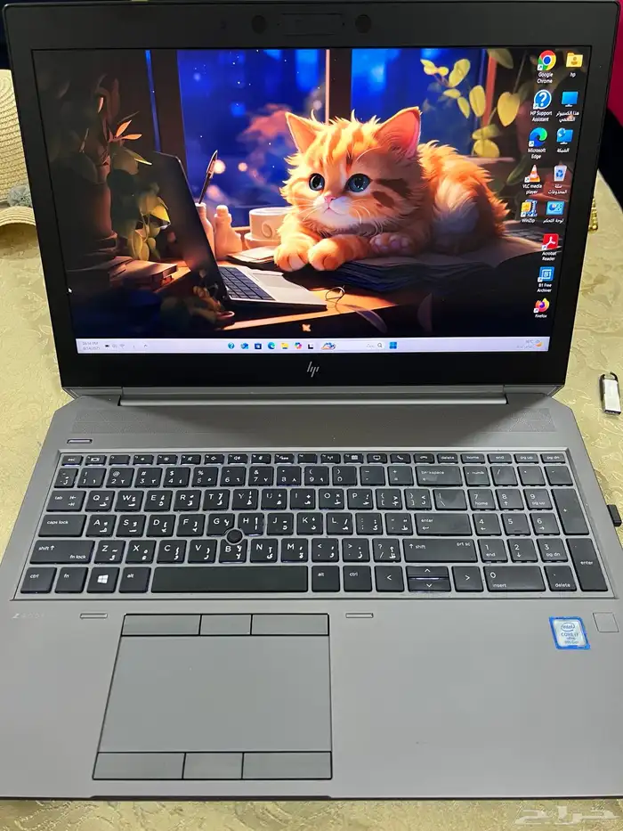 لابتوب hp مواصفات عالية core i7 رام 32 كرت RTX3000 0