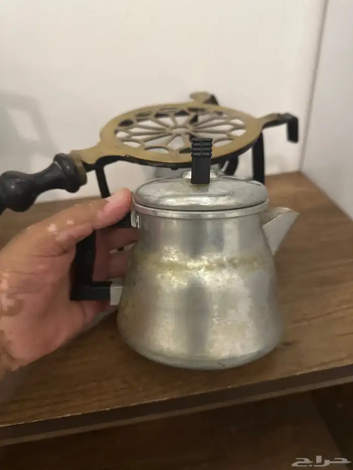 ملقمة قهوة امريكي وبراد انقليزي ومركب نار 7