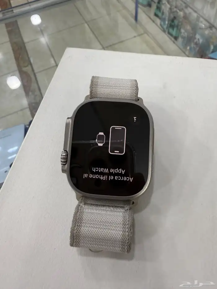 ساعه ابل التراء 2بطارية 100 شبه جديده 2