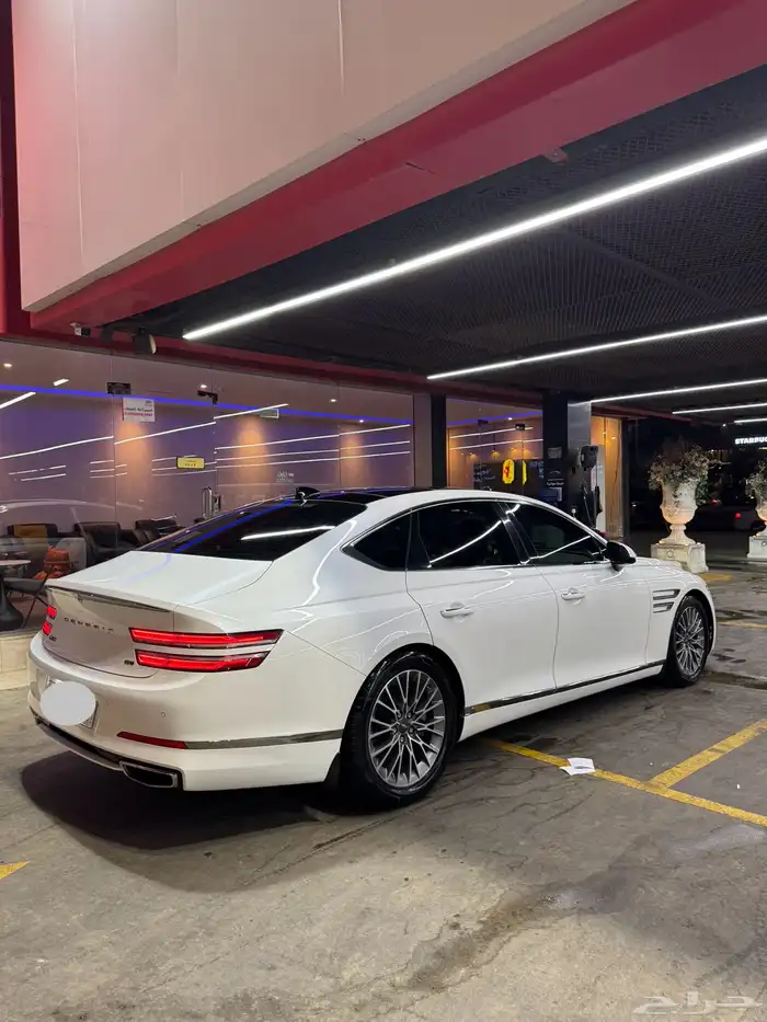 جينيسيس G80 ( سعودي ) ناغي موديل 2022 فئة برسيتج ممشى 93000 39