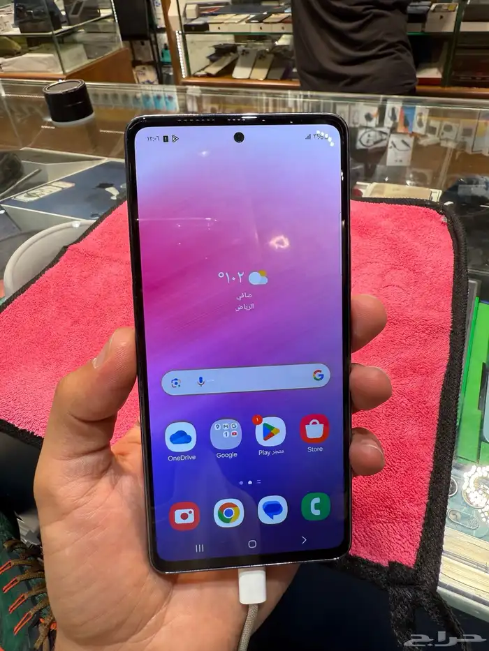 سامسونج اي 53 اسود 128 قيقاء 5G 10