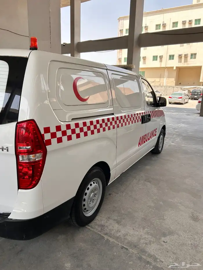 سيارة اتش وان 2021 مجهزة اسعاف 2