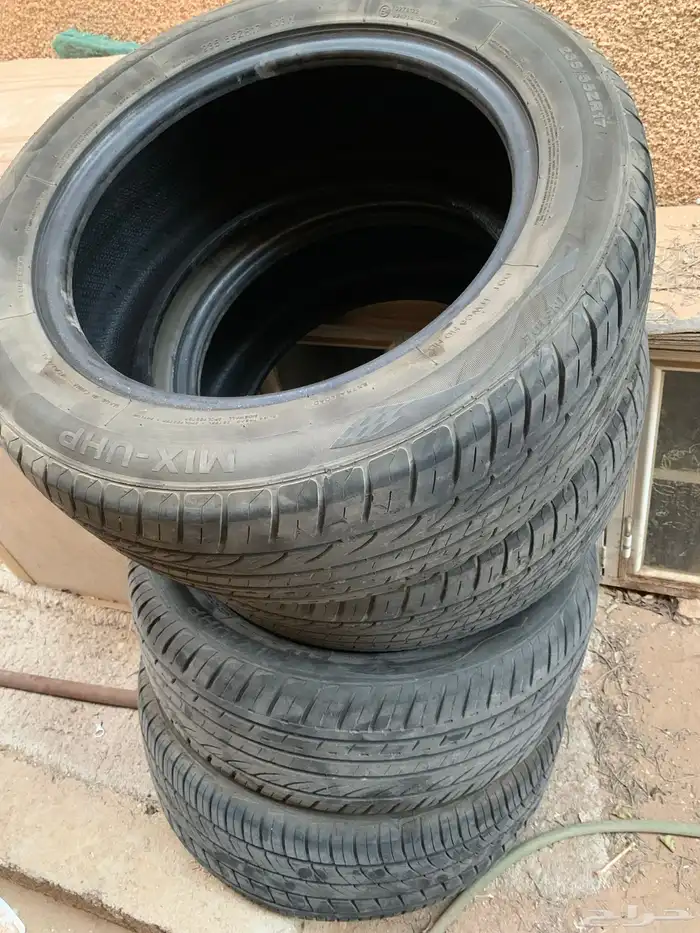أربع كفرات مقاس 17 0