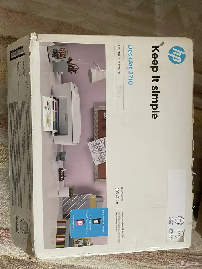 طابعة HP غير مستخدمه 0