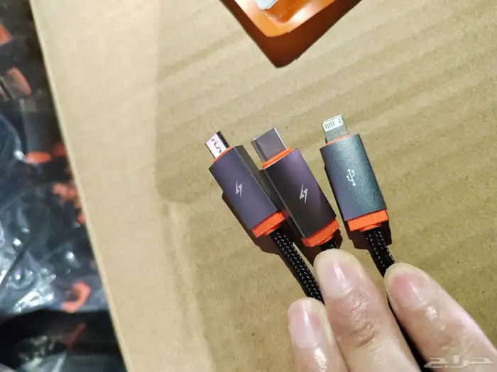 Wholesale   Toocki 3-in-1 Fast Charging Cables 6
