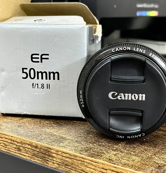 عدسة canon ef 50mm شحن لجميع مدن المملكة 0