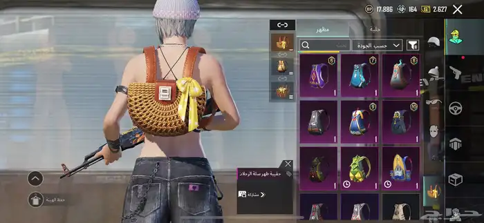 حساب ببجي للبيع مستوى 70 22