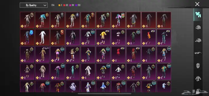 حساب ببجي للبيع 28