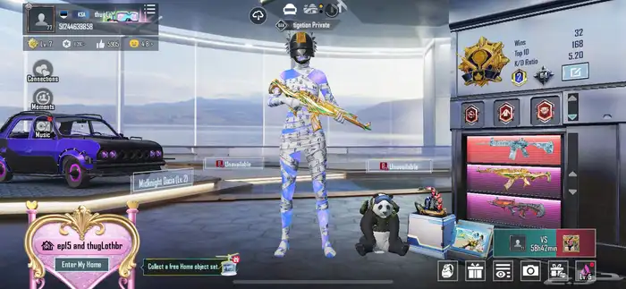 حساب ببجي للبيع 2