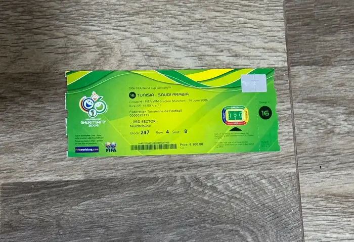 4 تذاكر مباريات المنتخب في كأس العالم 3