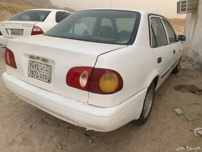 كورلا 1998 مجدد ومفحوص وحاهز للنقل 1