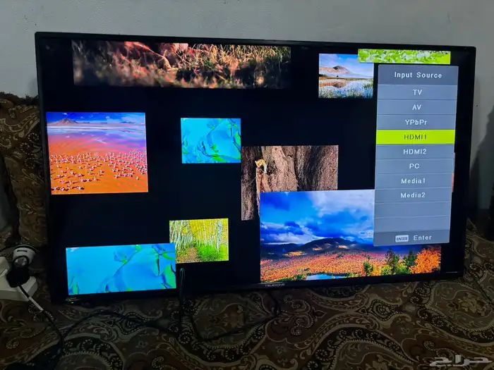 شاشة تلفزيون TV ( TELEZONE) 50 بوصة عادية LED 1