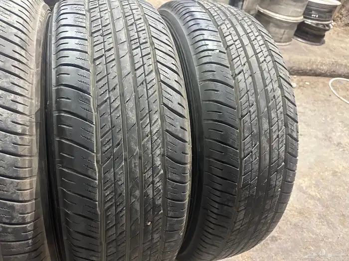 جنوط بلتينيوم  اصلي وكاله  مع كفرات دنلوب 265.70.18ت23 10