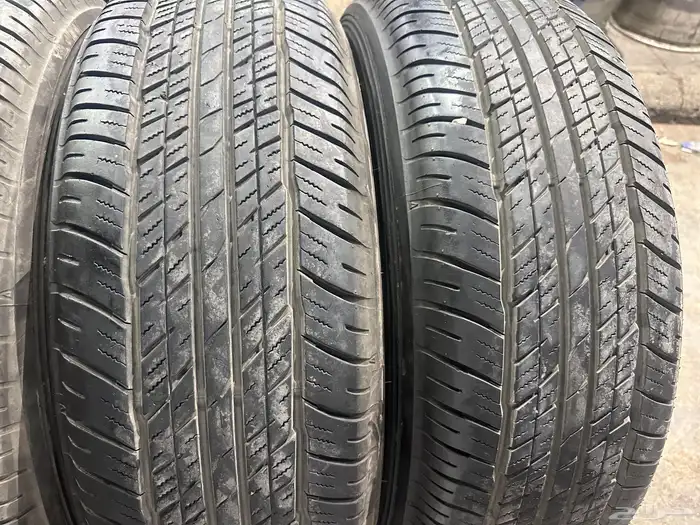 جنوط بلتينيوم  اصلي وكاله  مع كفرات دنلوب 265.70.18ت23 8
