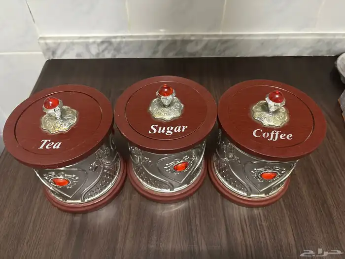 منظمات علب شاي وقهوه وسكر 0