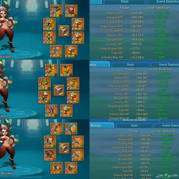 قائد حشد عجائب جبار فل تشامب لوردس موبايل(انباع) 1