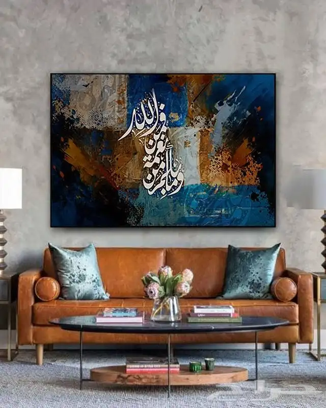 لوحات جدارية لوحات كانفس 35