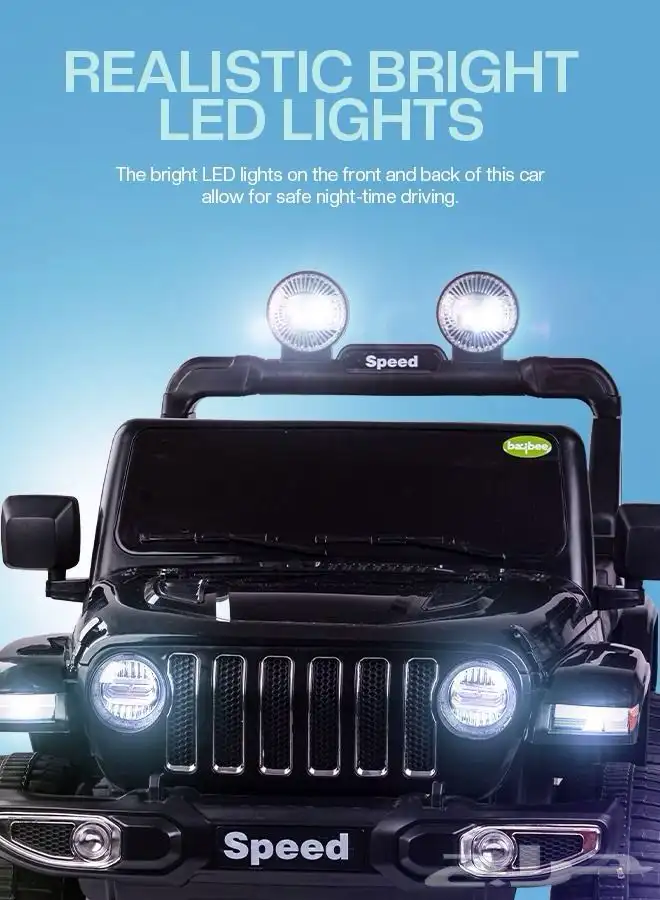 سيارة جيب الهمر الكهربائية بقوة 12V - سياره ركوب كهربائية 8