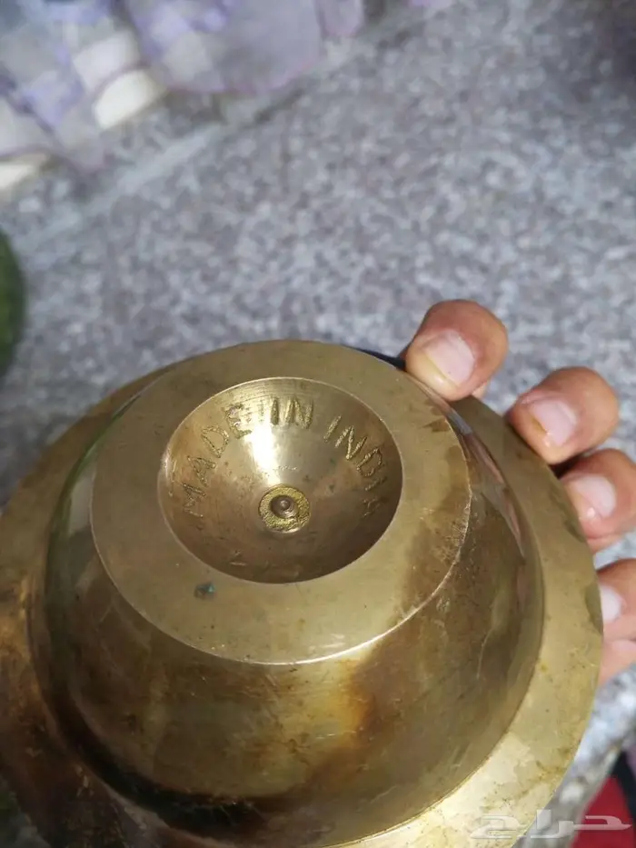 طاسة الخوفه طاسة الرعبة  نحاس خالص لهواة المقتنيات المميزة 7