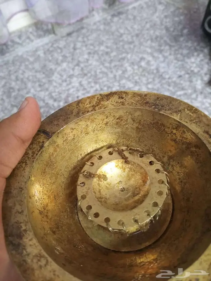 طاسة الخوفه طاسة الرعبة  نحاس خالص لهواة المقتنيات المميزة 3