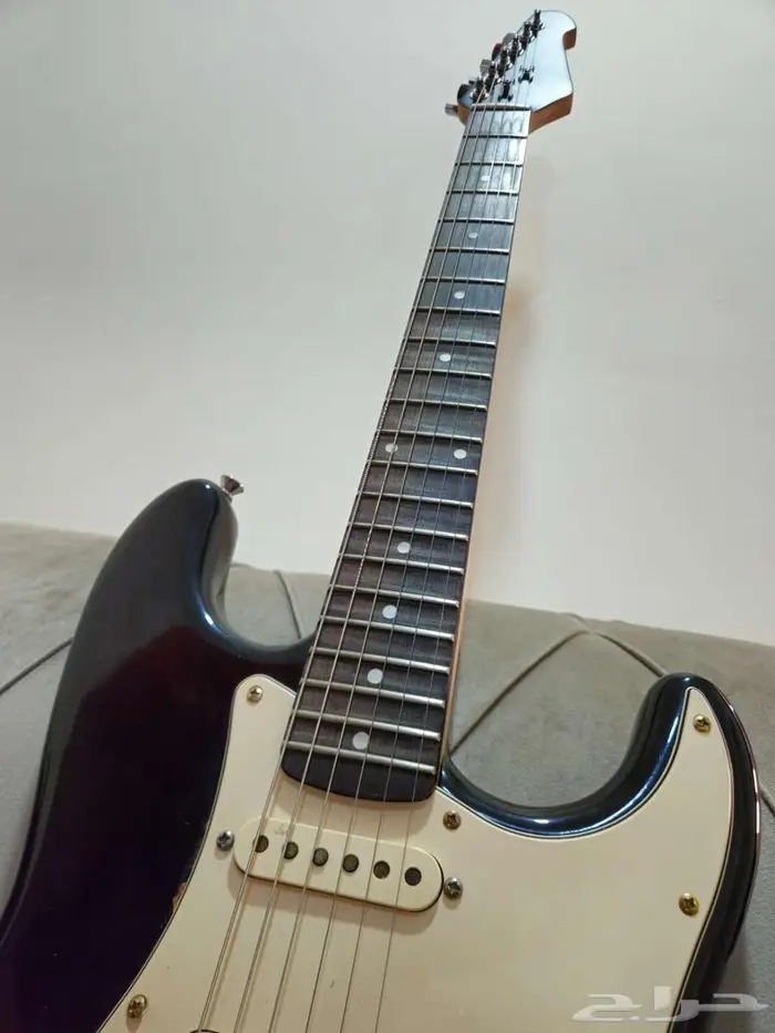 Guitar stratocaster with texas special fender 1