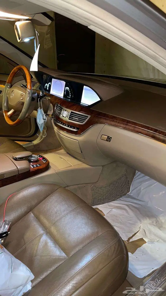 مرسيدس S350 بانوراما 2008 ممشى قليل 24